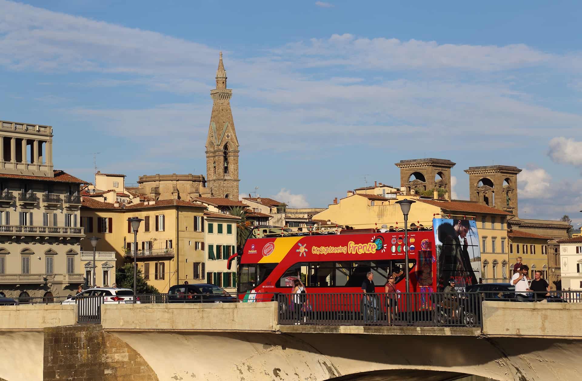 bus touristique florence