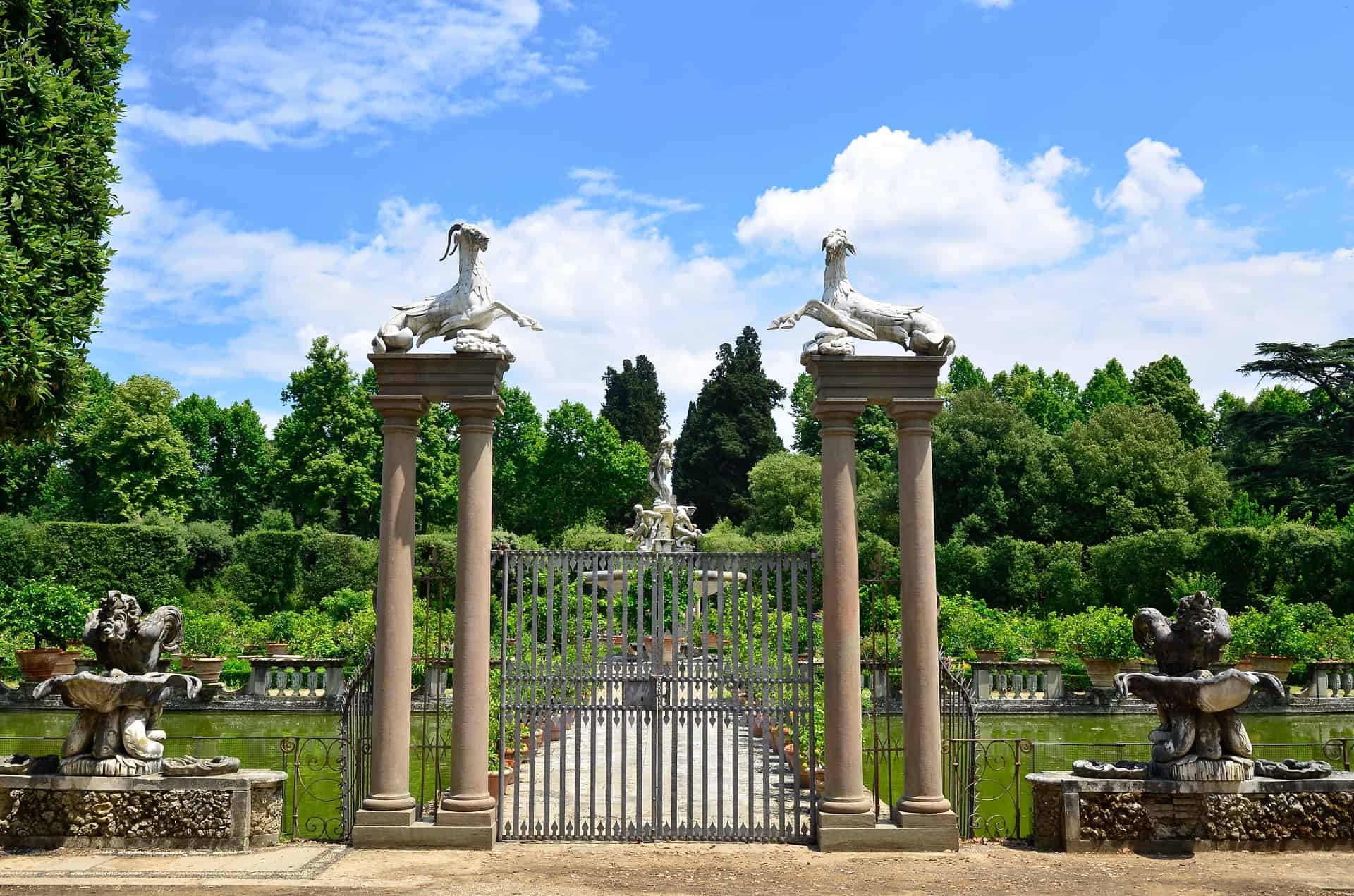 jardin de boboli entrée