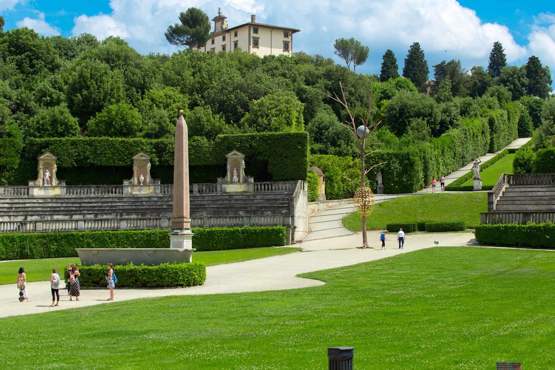 jardin de boboli vue globale