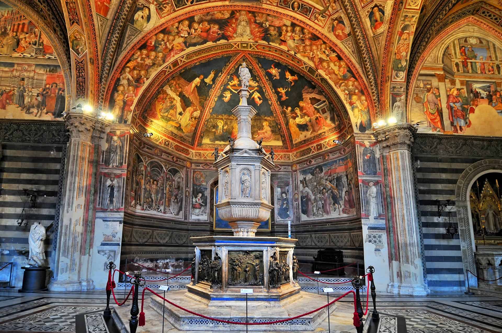 baptistere san giovani sienne baptistere san giovani