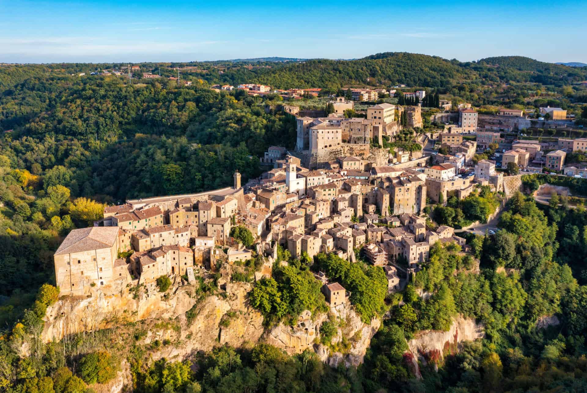 pitigliano road trip toscane