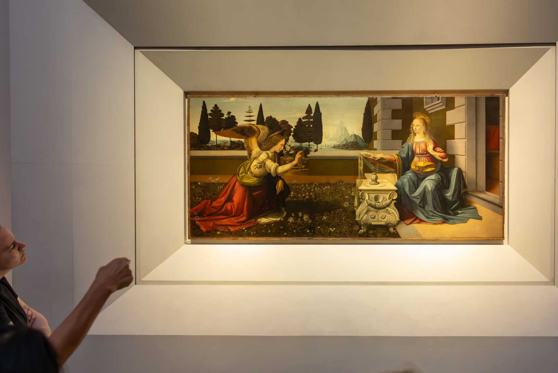 annonciation galerie des offices florence