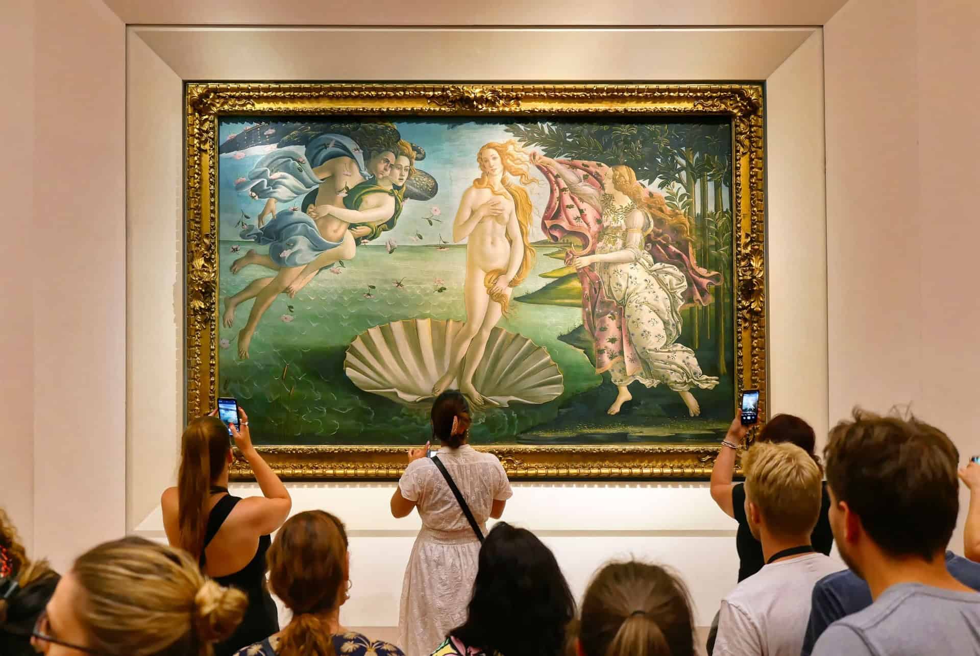la naissance de venus galerie des offices