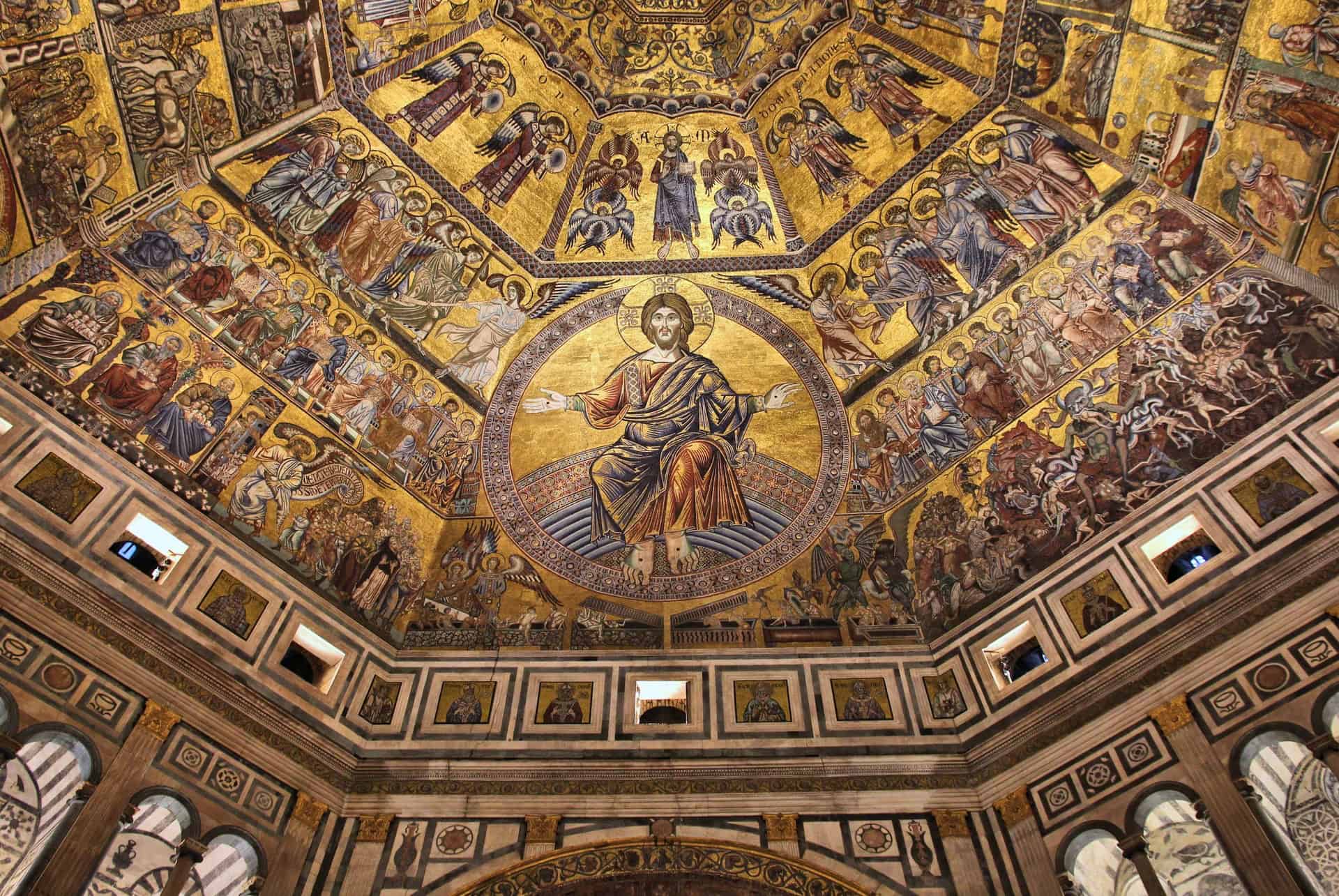 visiter florence en 3 jours baptistere interieur visiter florence en 3 jours baptistere interieur