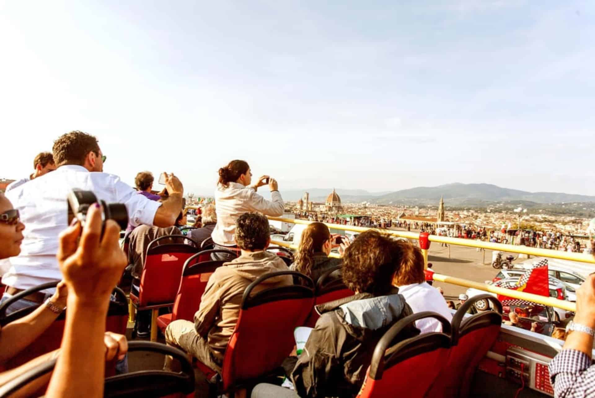 bus touristique piazzale michelangelo