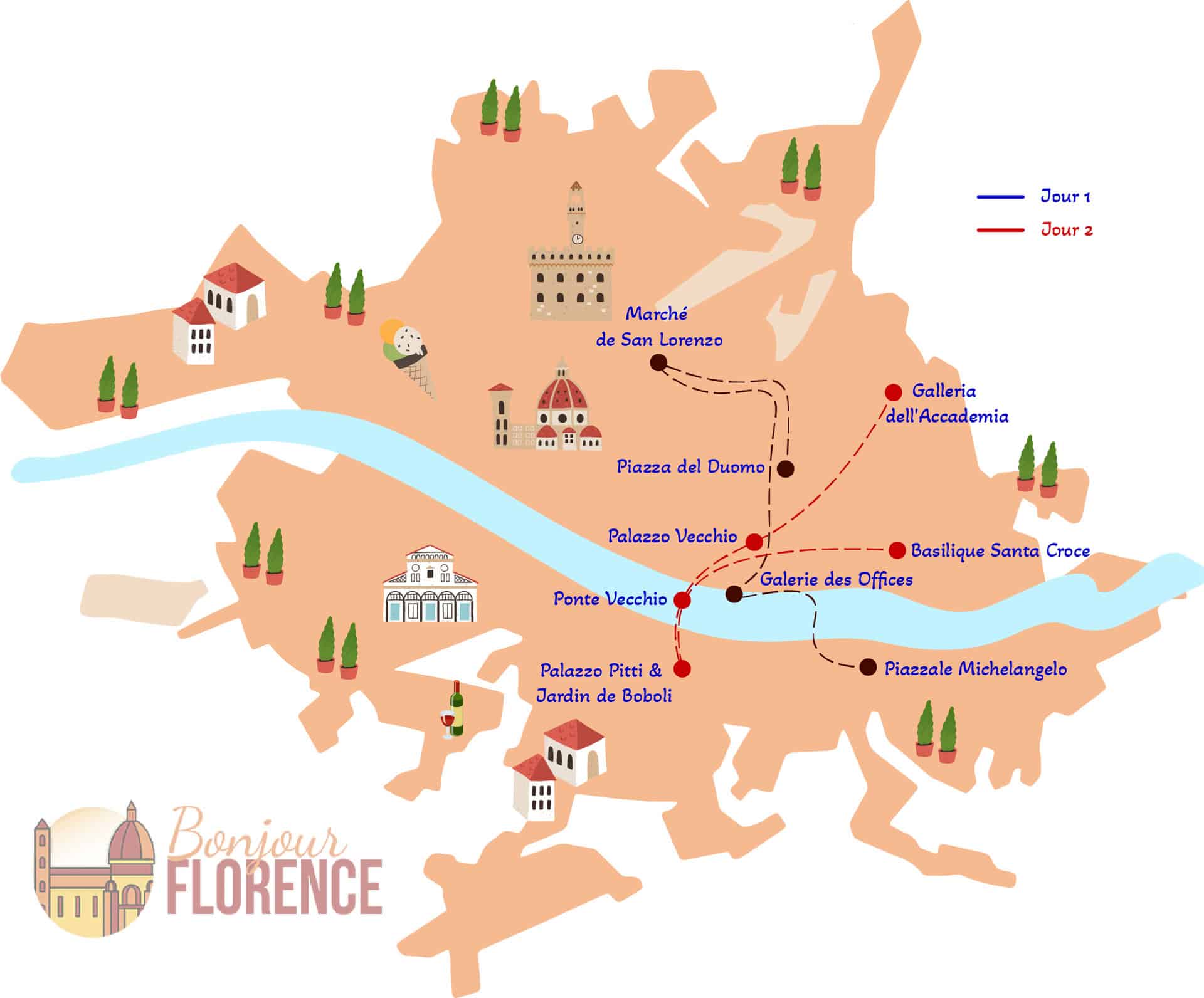 itineraire florence 2 jours itineraire florence 2 jours