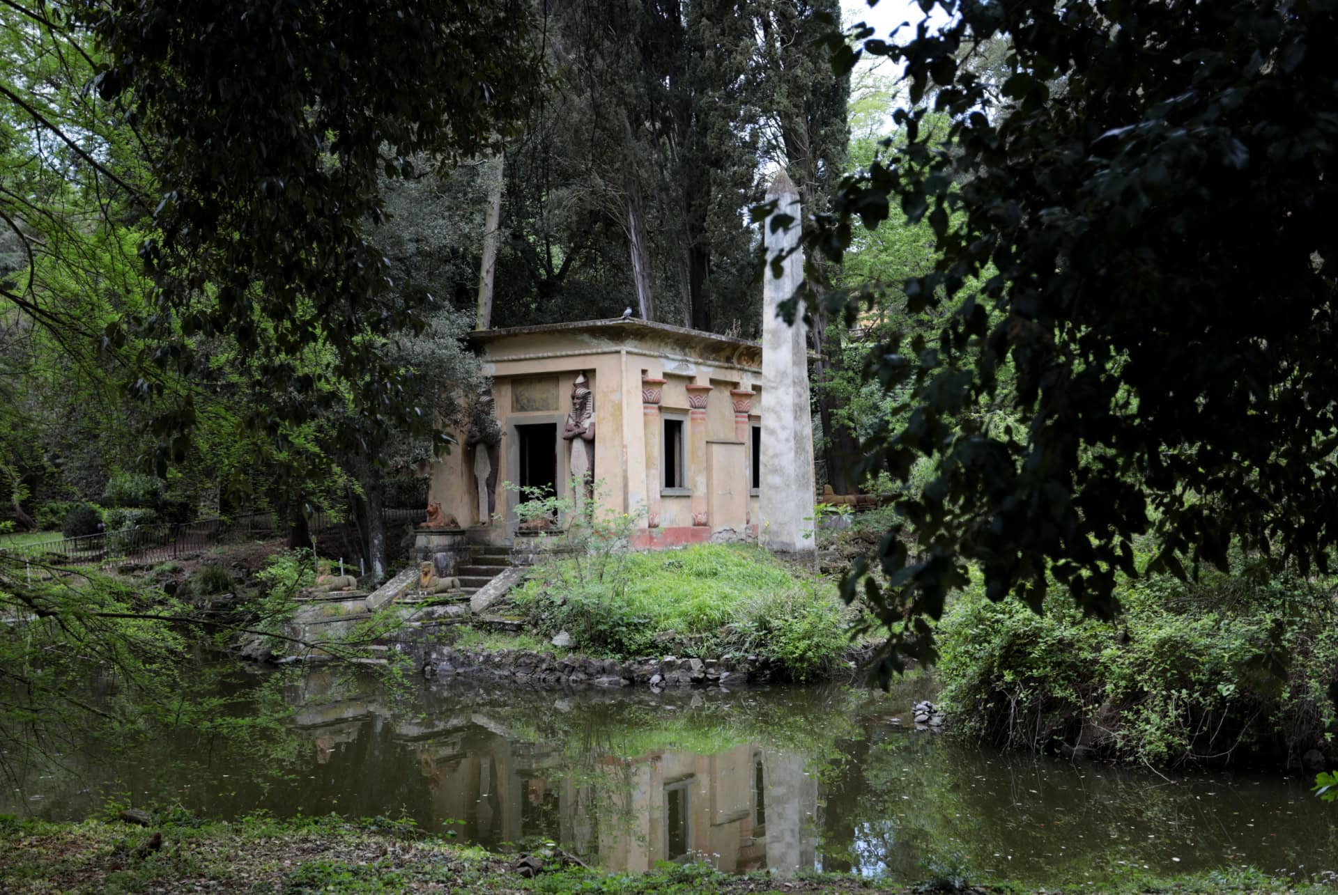 jardins villa stibbert florence en ete