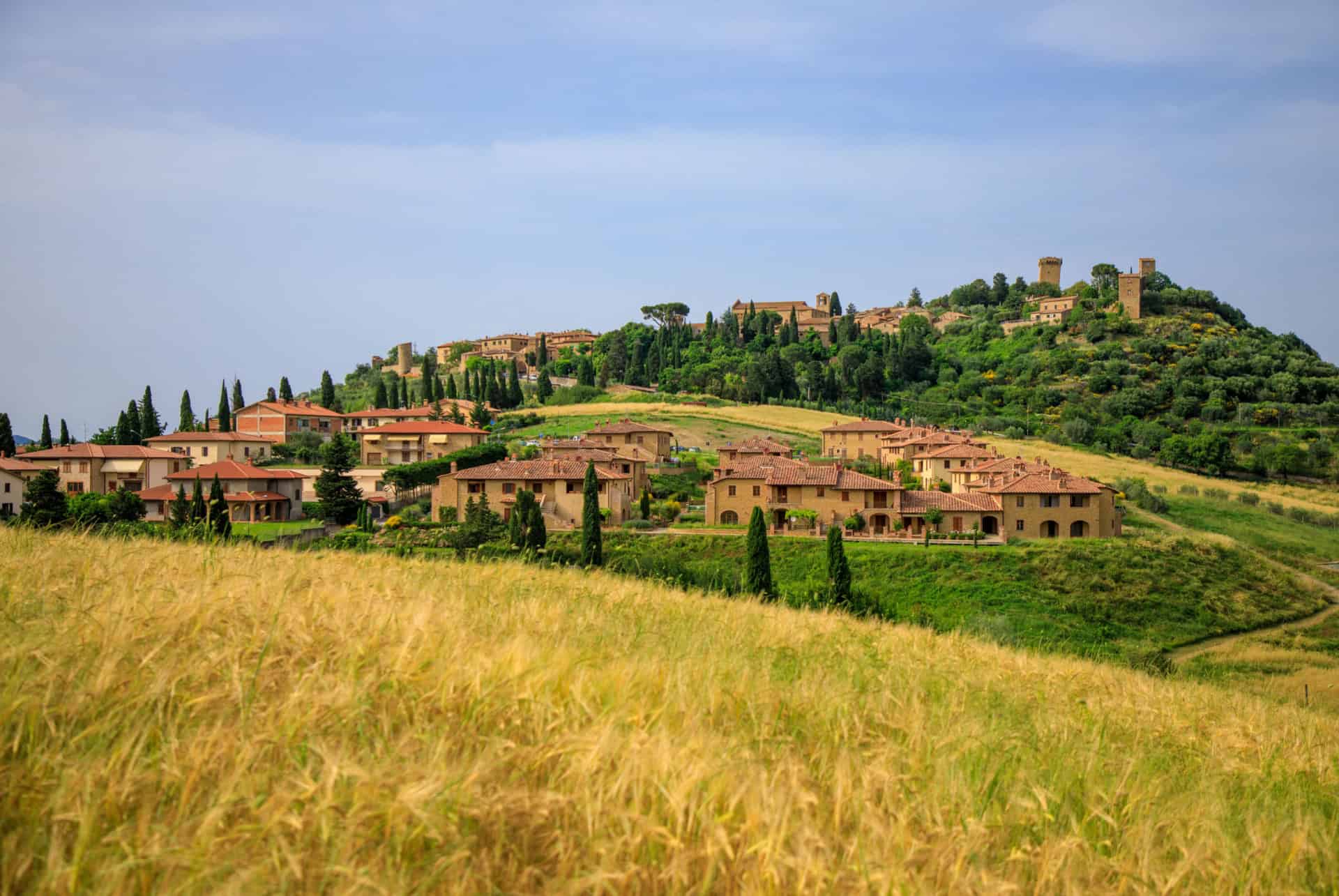 monticchiello en toscane