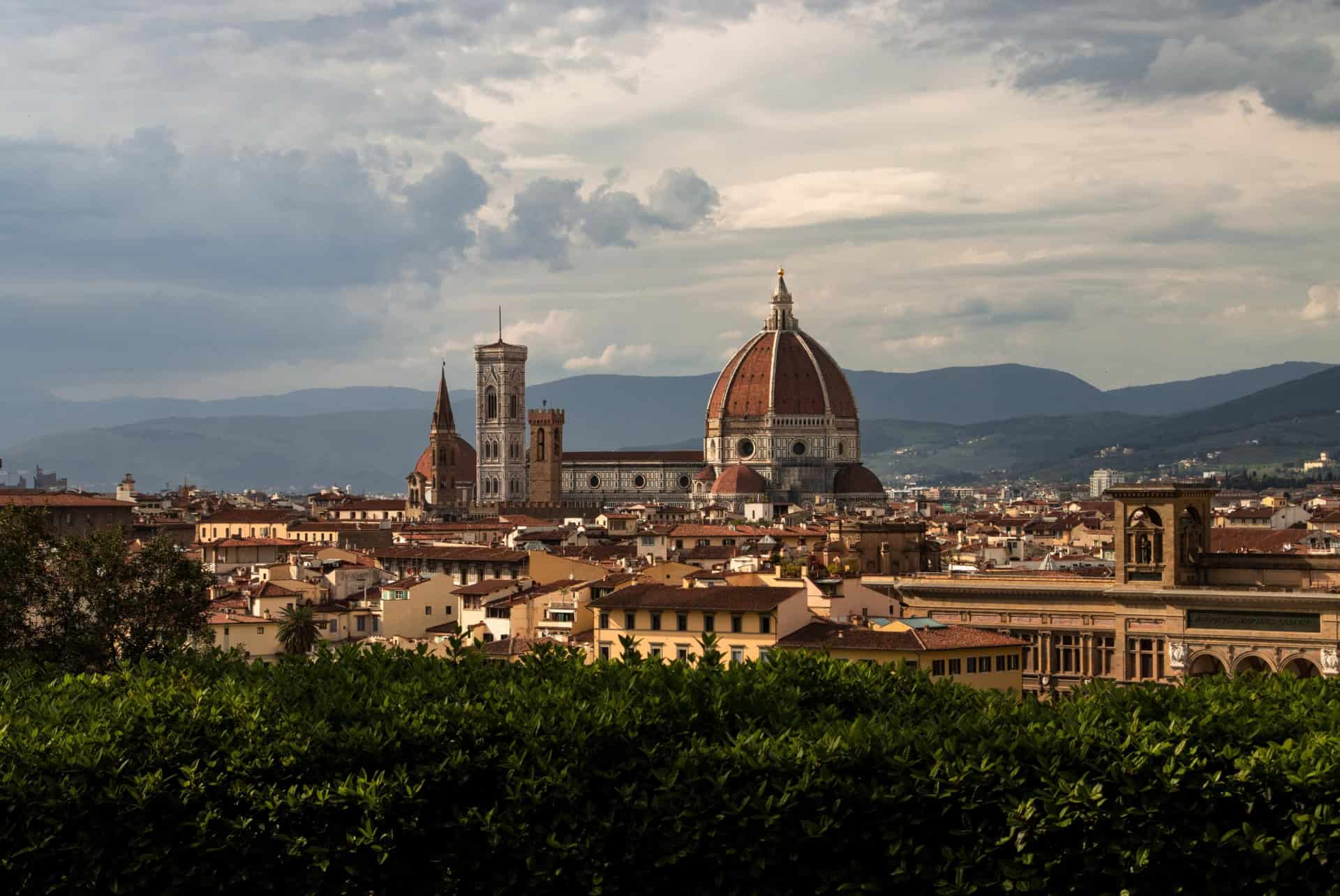 duomo de florence vue sur la ville