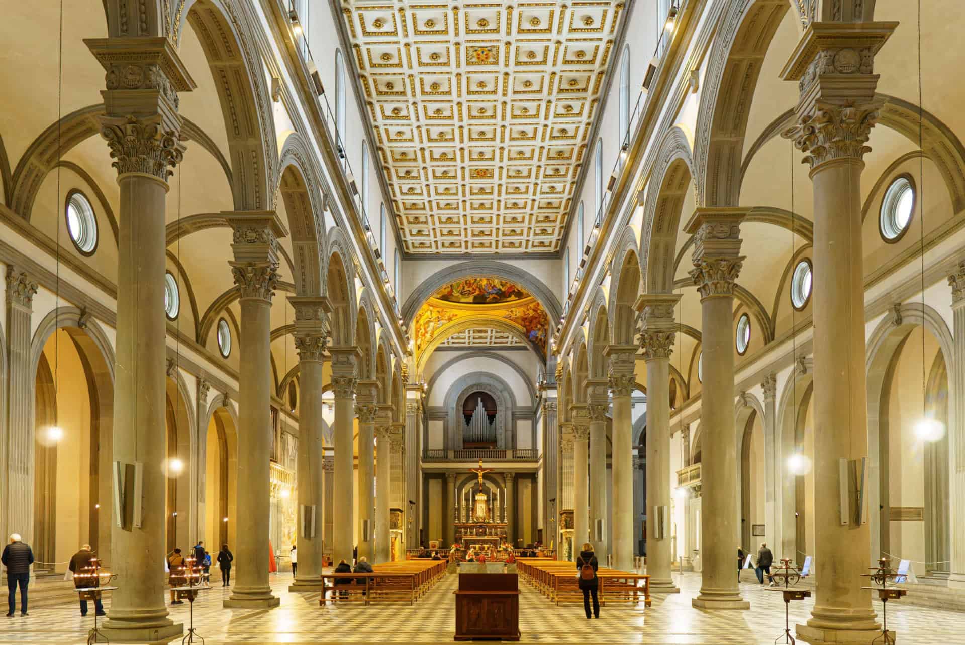 interieur basilique san lorenzo interieur basilique san lorenzo
