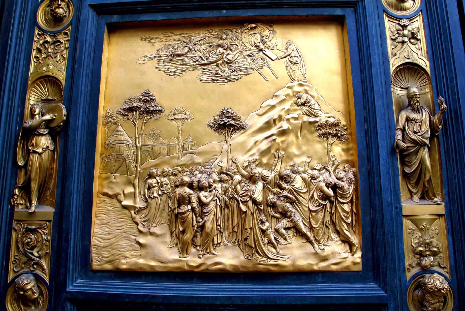 plaque doree baptistere saint jean
